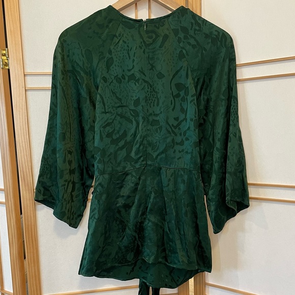 Zara Tie-Waist Blouse - Picture 8 of 9